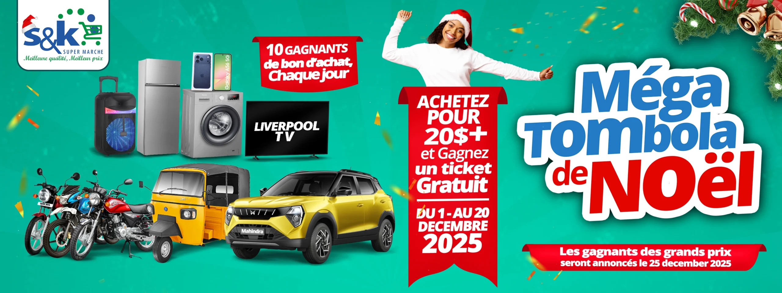 Méga Tombola de Noël