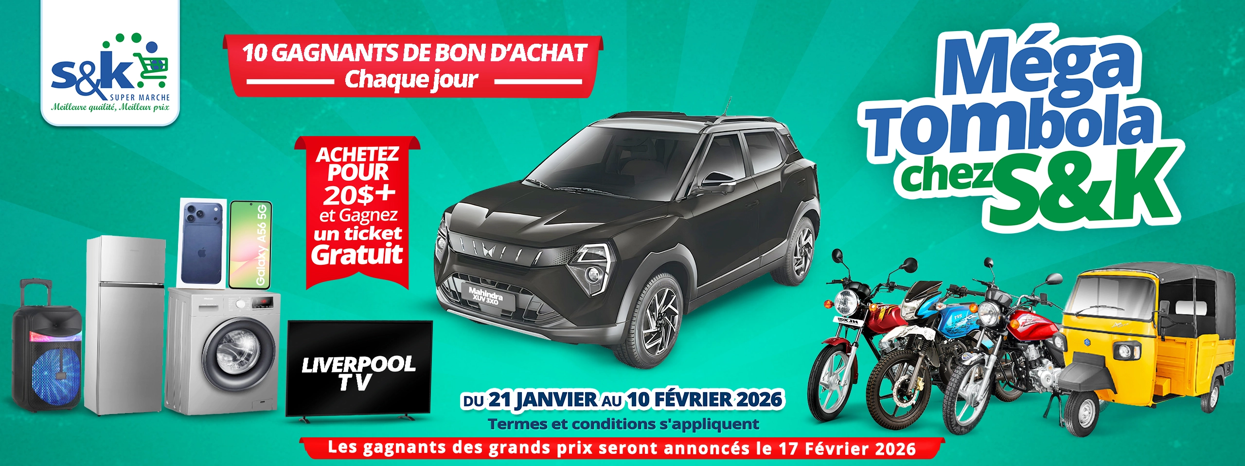 Méga Tombola de Noël